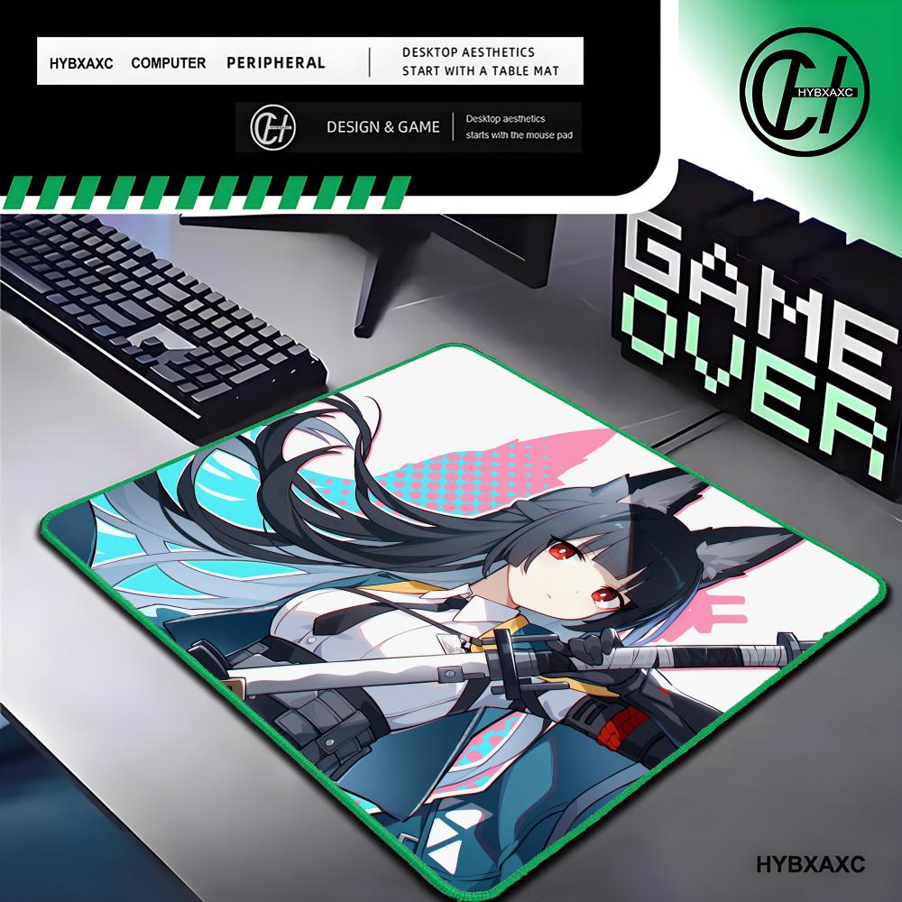Desk Setup Green - Zenless Zone Zero Miyabi Hoshimi Green