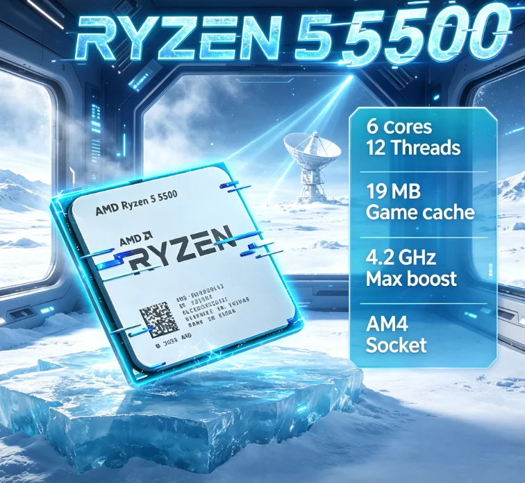 Amd Cpu Ryzen 5 - AMD Ryzen 5 5500 Entry Level