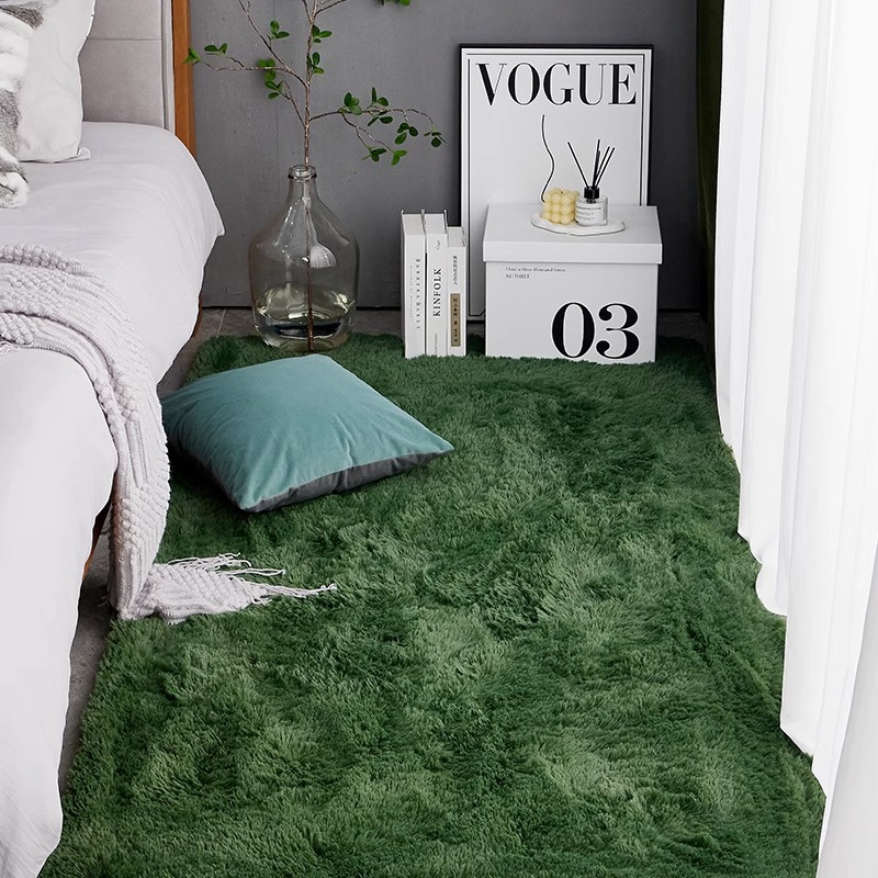 Desk Setup Green - Luxurious green carpet bedroom full of