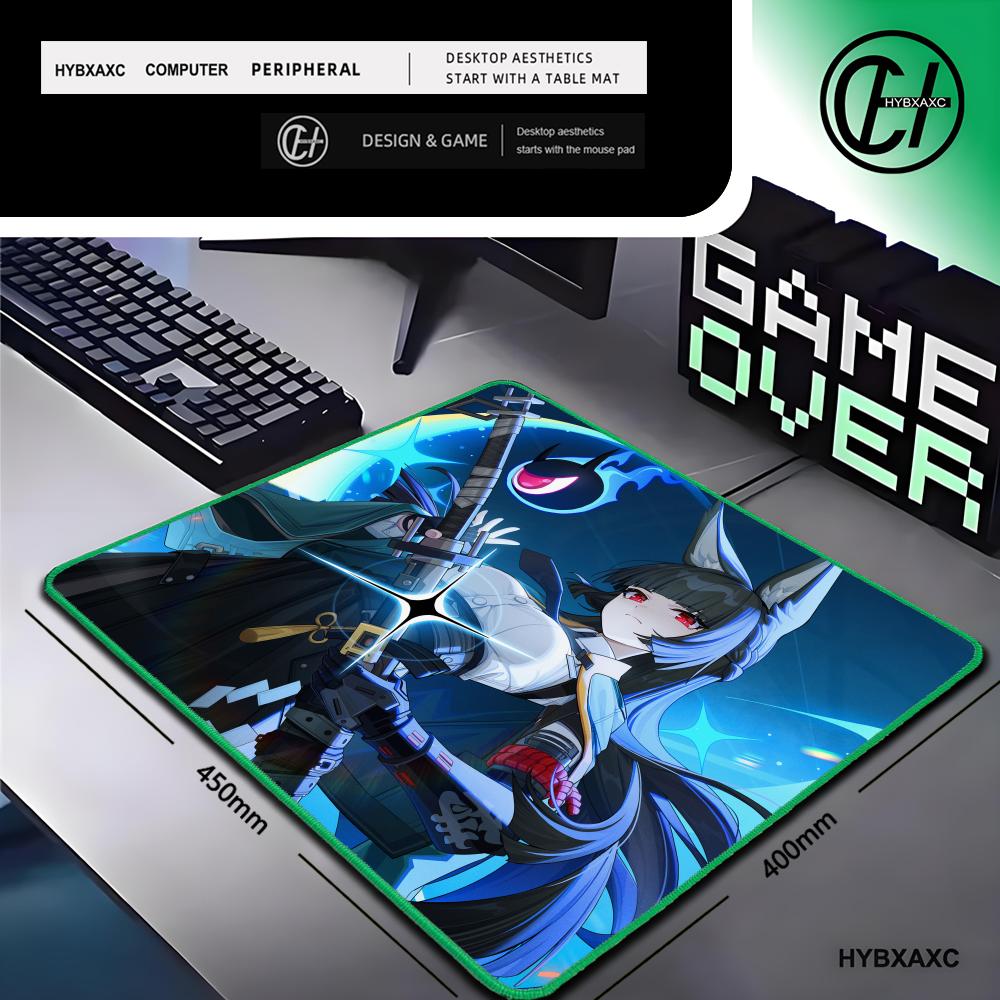 Zenless Zone Zero Miyabi Hoshi - đánh giá và giá Desk Setup Green