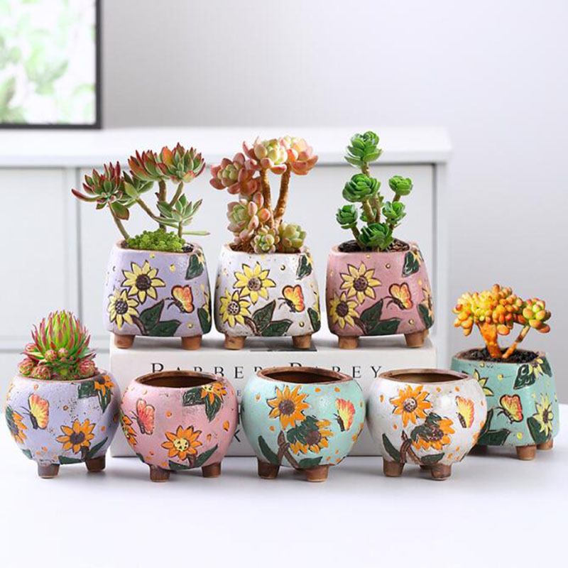 Korean Style Sunflower Pattern - đánh giá và giá Korean Desk Setup