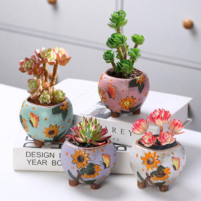 Korean Style Sunflower Pattern - đánh giá và giá Korean Desk Setup