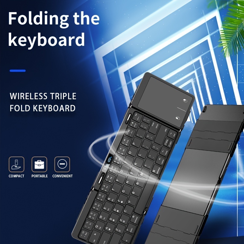 Wireless Folding Keyboard with - đánh giá và giá Korean Desk Setup