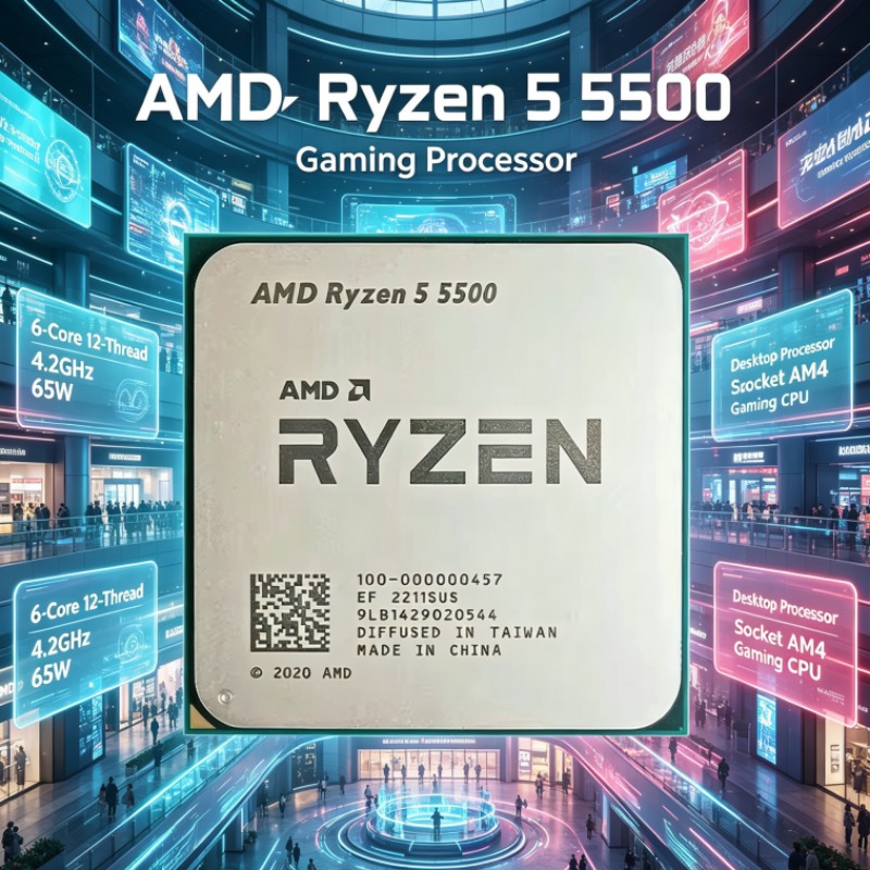 AMD Ryzen 5 5500 AM4 Desktop C - đánh giá và giá Amd Cpu Ryzen 5