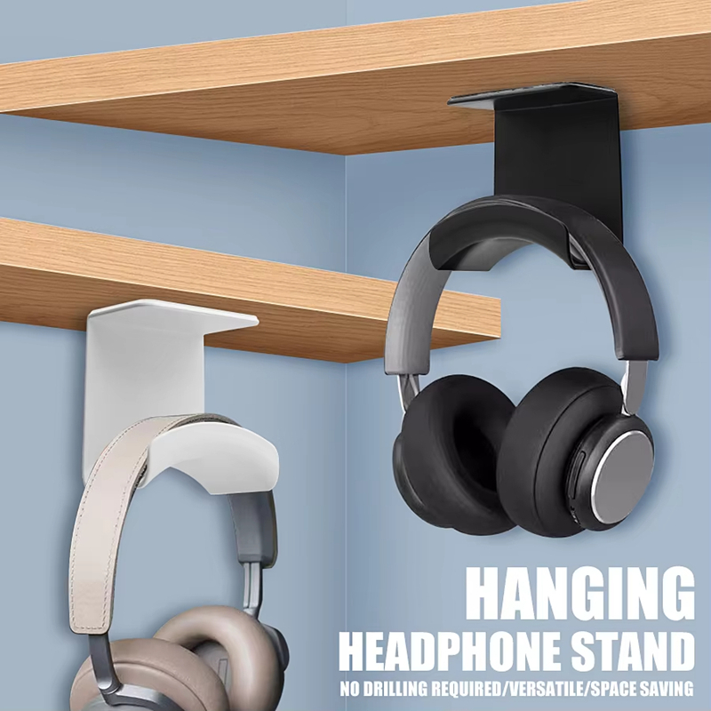 Universal Headphone Stand Adhe - đánh giá và giá Headphone Hook Under