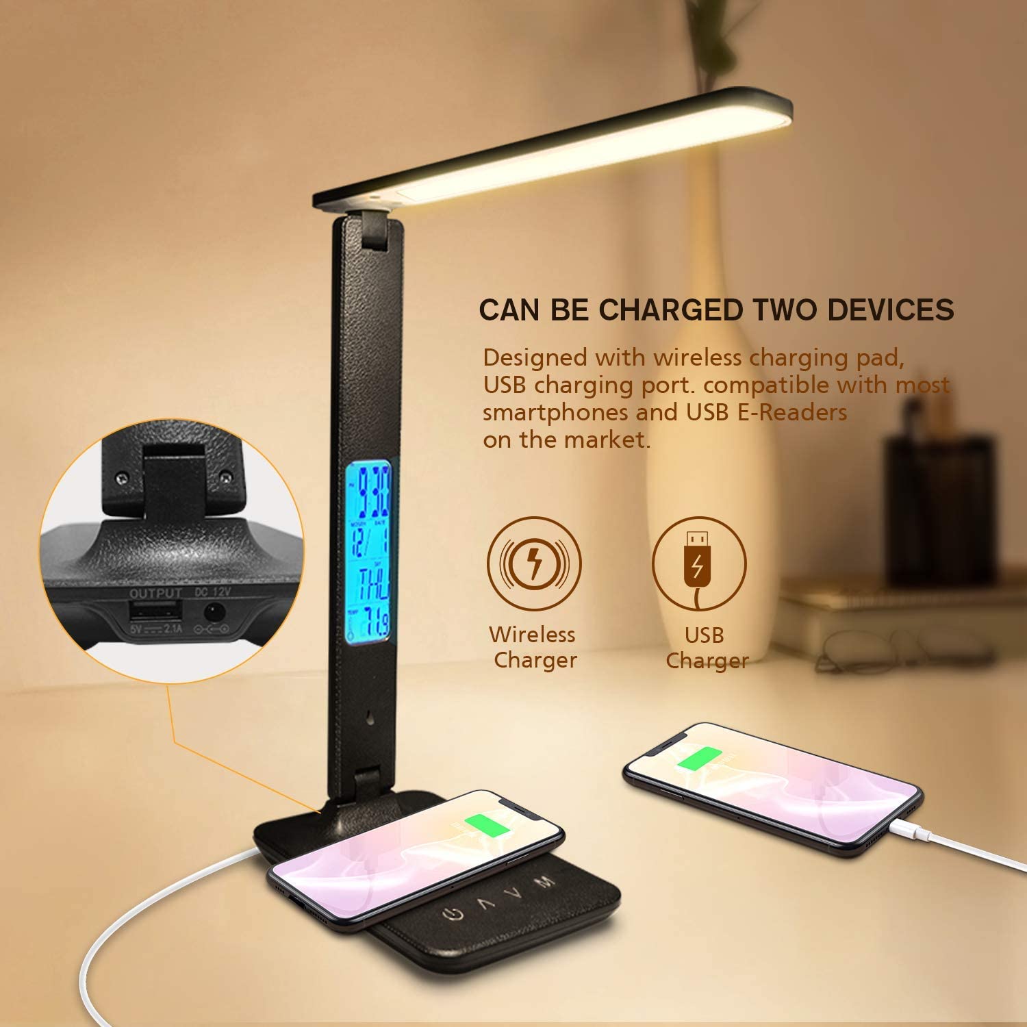LAOPAO 10W QI Wireless Chargin - đánh giá và giá Desk Setup Computer