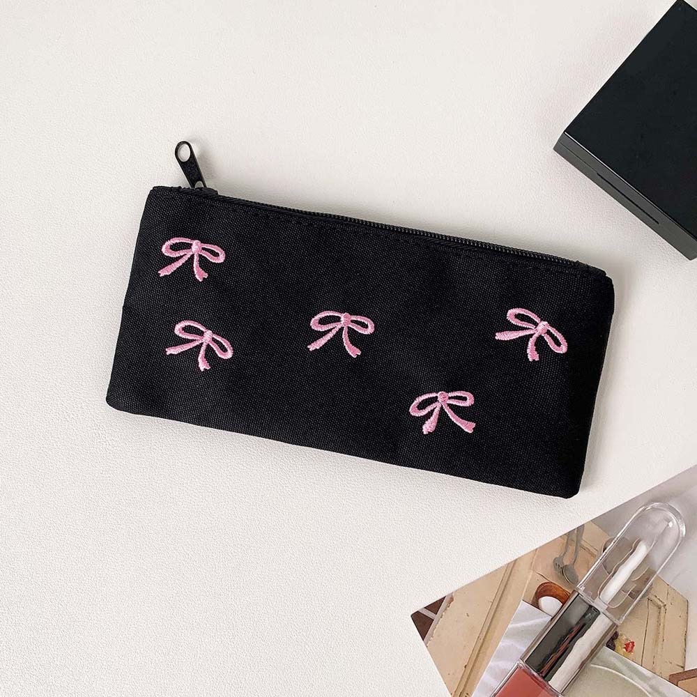 Bowknot Bow Stationery Bag Lar - đánh giá và giá Korean Desk Setup