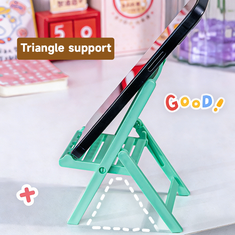 Mini Folding Chair Phone Stand - đánh giá và giá Desk Setup Dorm