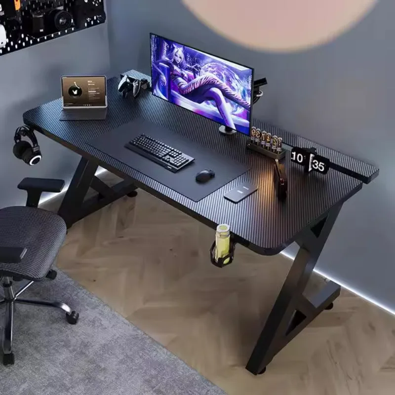 Q Minimalist Black Computer De - đánh giá và giá Desk Setup Notebook