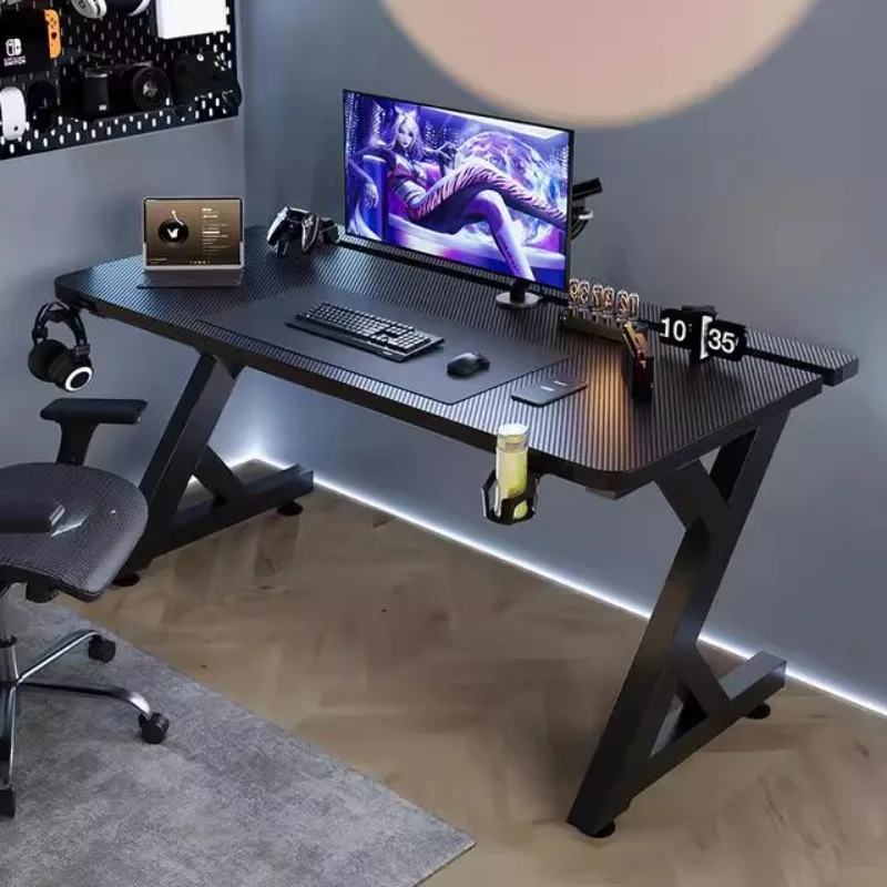 Q Minimalist Black Computer De - đánh giá và giá Desk Setup Notebook