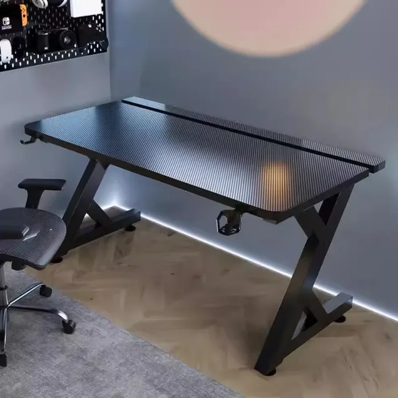 Q Minimalist Black Computer De - đánh giá và giá Desk Setup Notebook