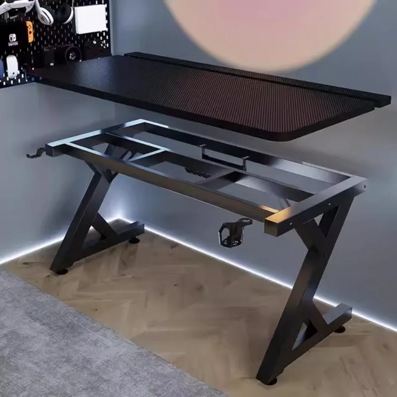 Q Minimalist Black Computer De - đánh giá và giá Desk Setup Notebook