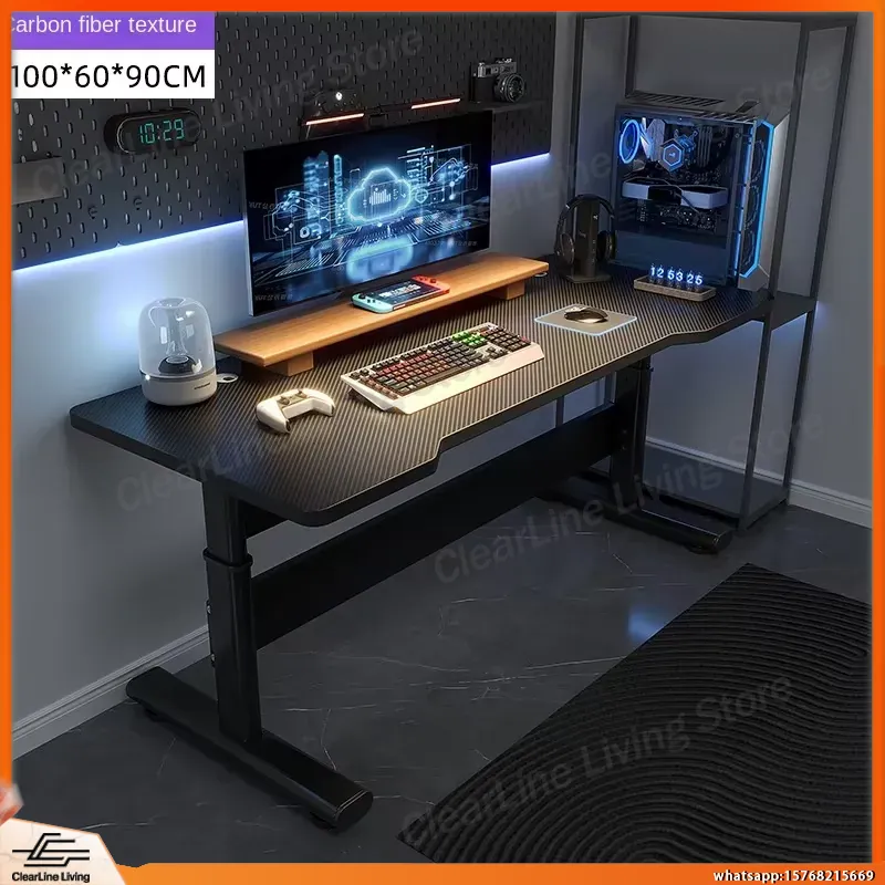 Adjustable Height Electric Sta - đánh giá và giá Desk Setup Streaming