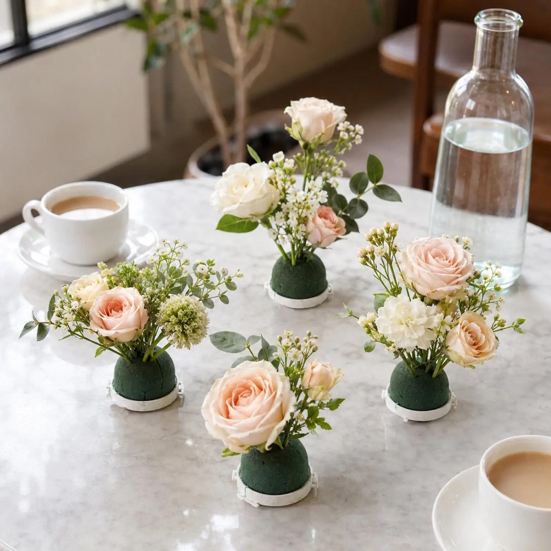 20-1pcs Floral Foam Balls Roun - đánh giá và giá Desk Setup Green