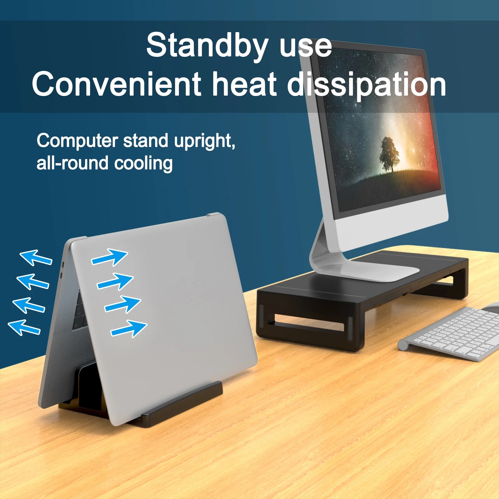 Laptop stand, vertical storage - đánh giá và giá Vertical Laptop Stand