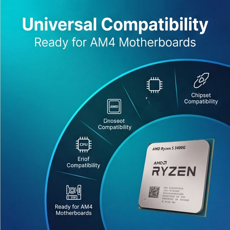 Used Ryzen 5 3400G AM4 CPU 12n - đánh giá và giá Amd Cpu Ryzen 5
