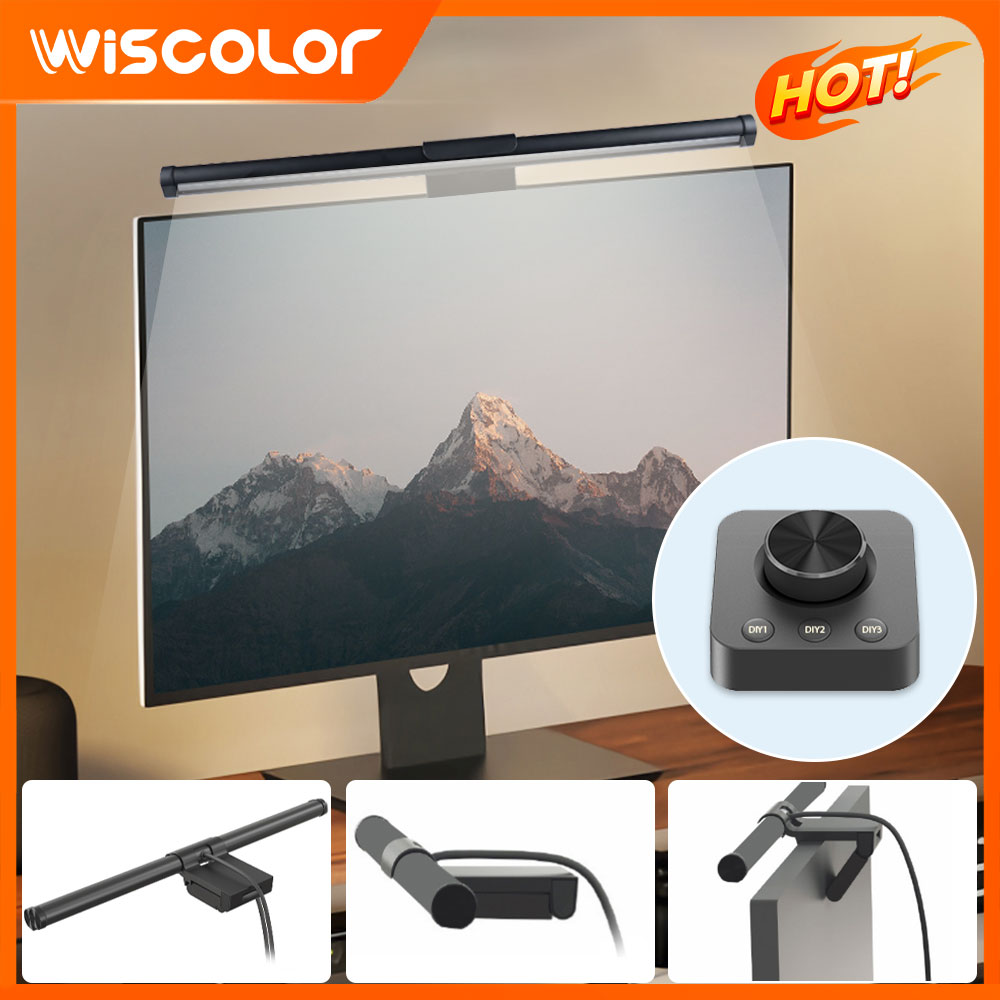 RGB Light Bar Monitor Setup De - đánh giá và giá Desk Setup For Office