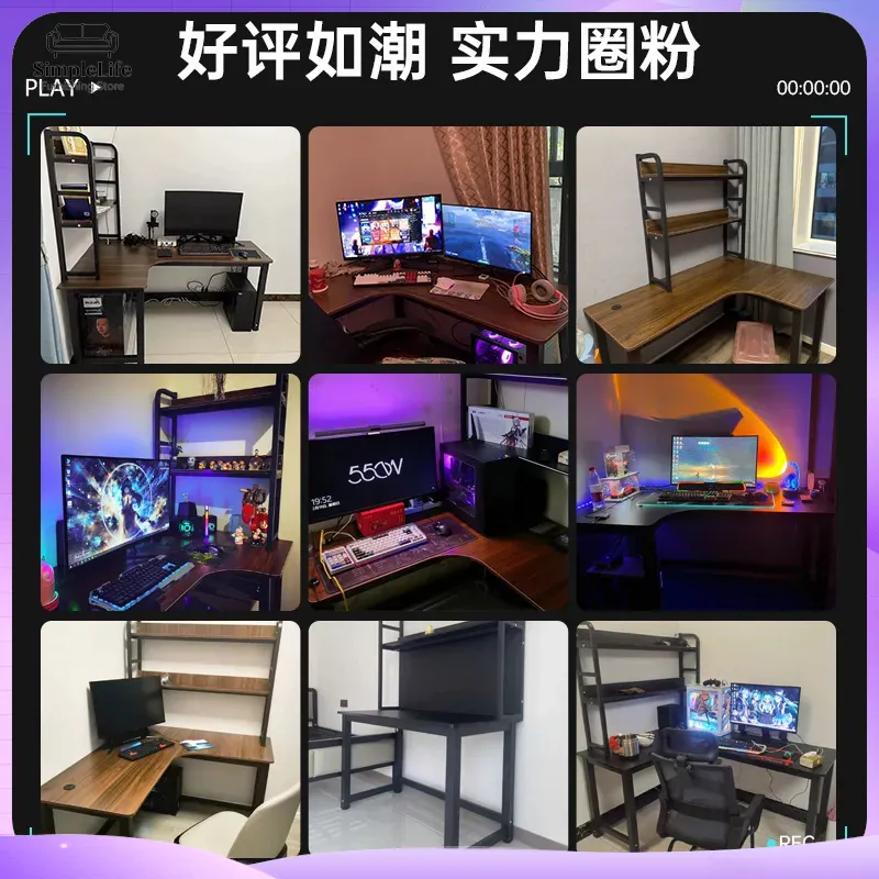 Corner Gaming Desk Computer De - đánh giá và giá Desk Setup For Office