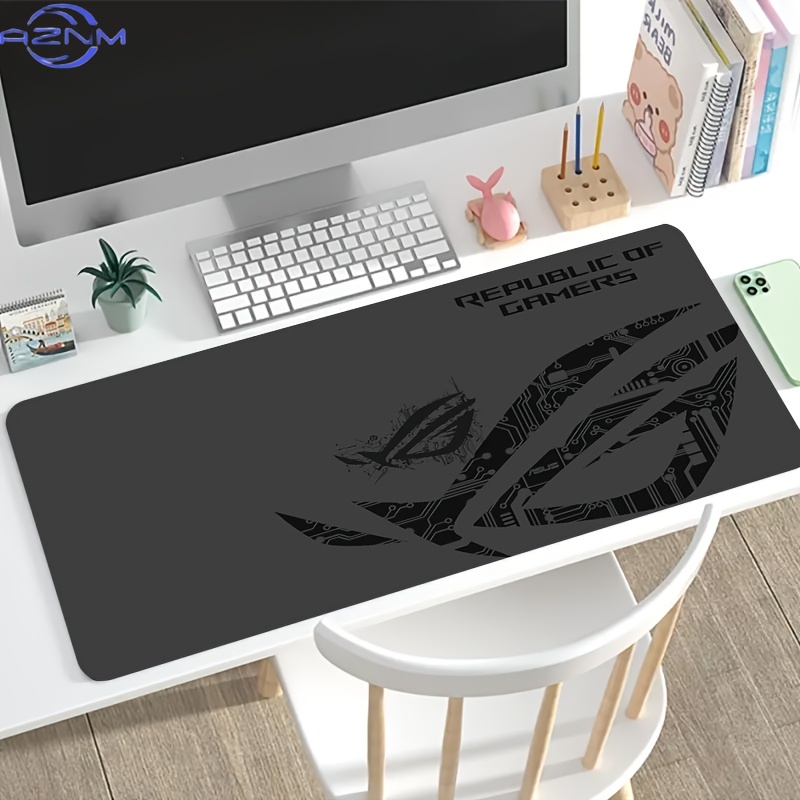 1pc Large Gaming Mouse Pad ROG - đánh giá và giá Desk Setup For Office