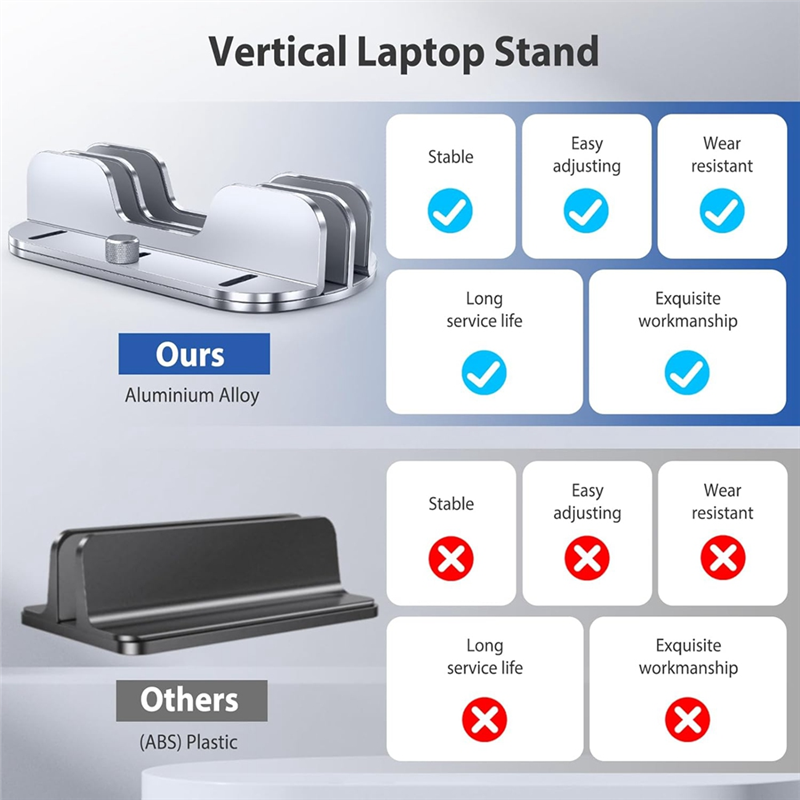 Superior-Vertical Laptop Stand - đánh giá và giá Vertical Laptop Stand