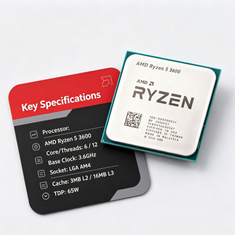 Ryzen 5 3600 6-Core 12-Thread  - đánh giá và giá Amd Cpu Ryzen 5