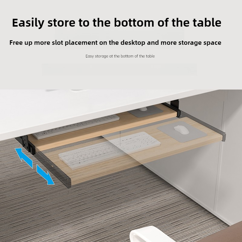 Under Desk Keyboard Tray Slide - đánh giá và giá Desk Setup Computer