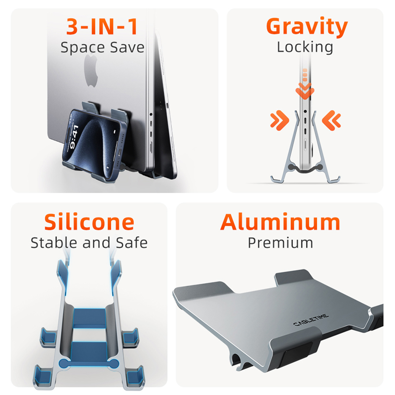 CABLETIME Vertical Laptop Stan - đánh giá và giá Vertical Laptop Stand