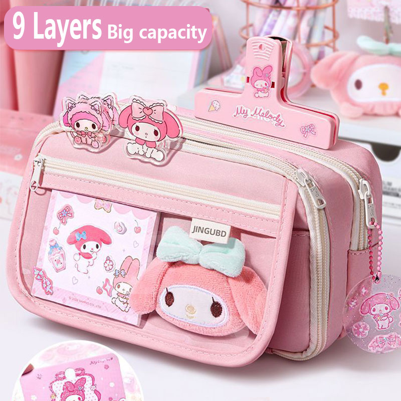 Kawaii Pencil Case DIY Set Cut - đánh giá và giá Korean Desk Setup