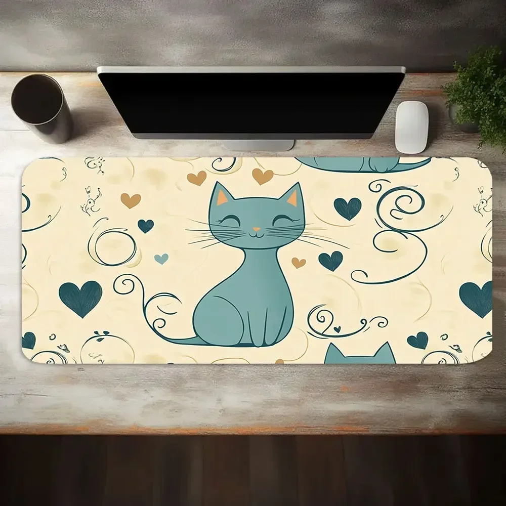 Gaming Mouse Pad 1PC Animal Ca - đánh giá và giá Desk Setup For Office