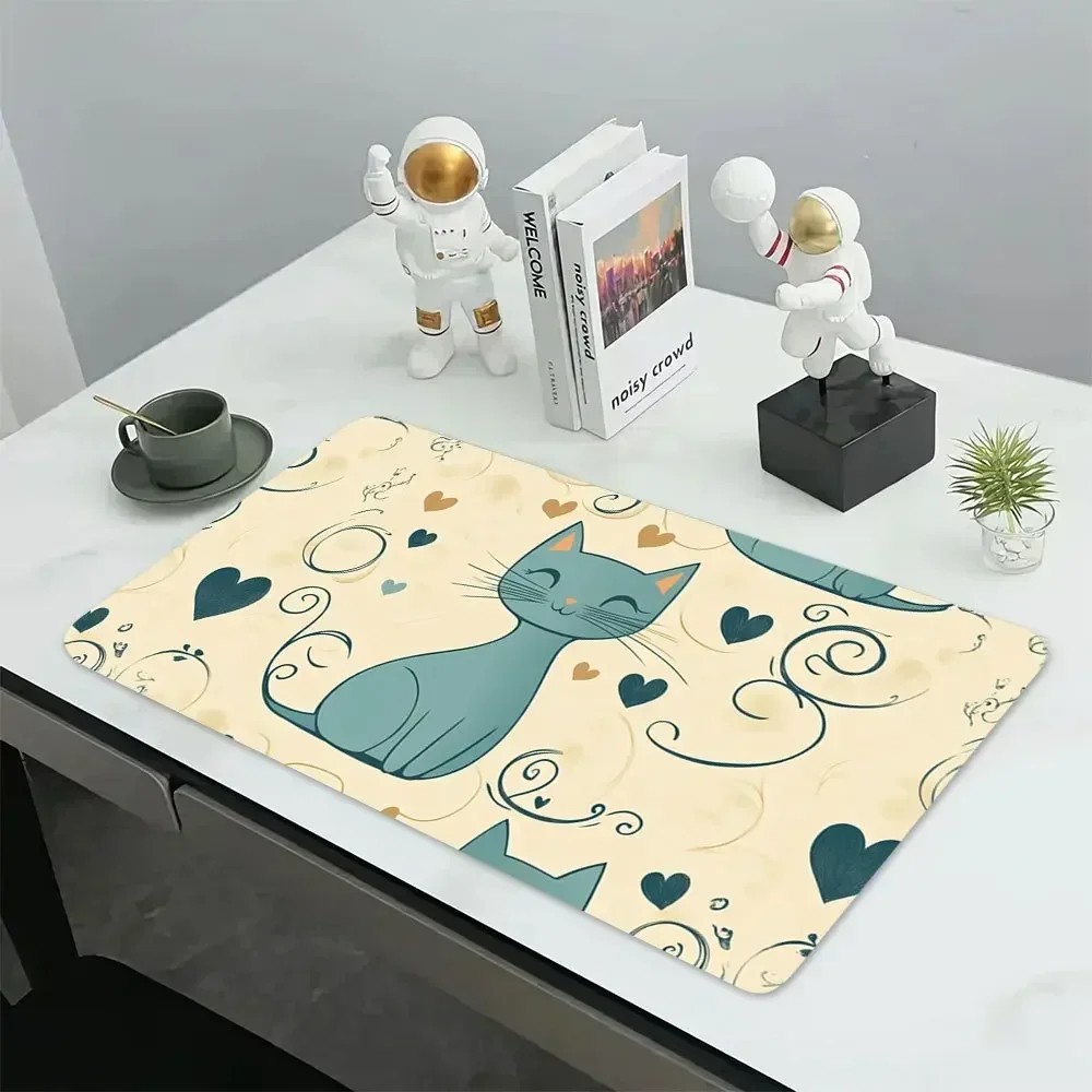 Gaming Mouse Pad 1PC Animal Ca - đánh giá và giá Desk Setup For Office