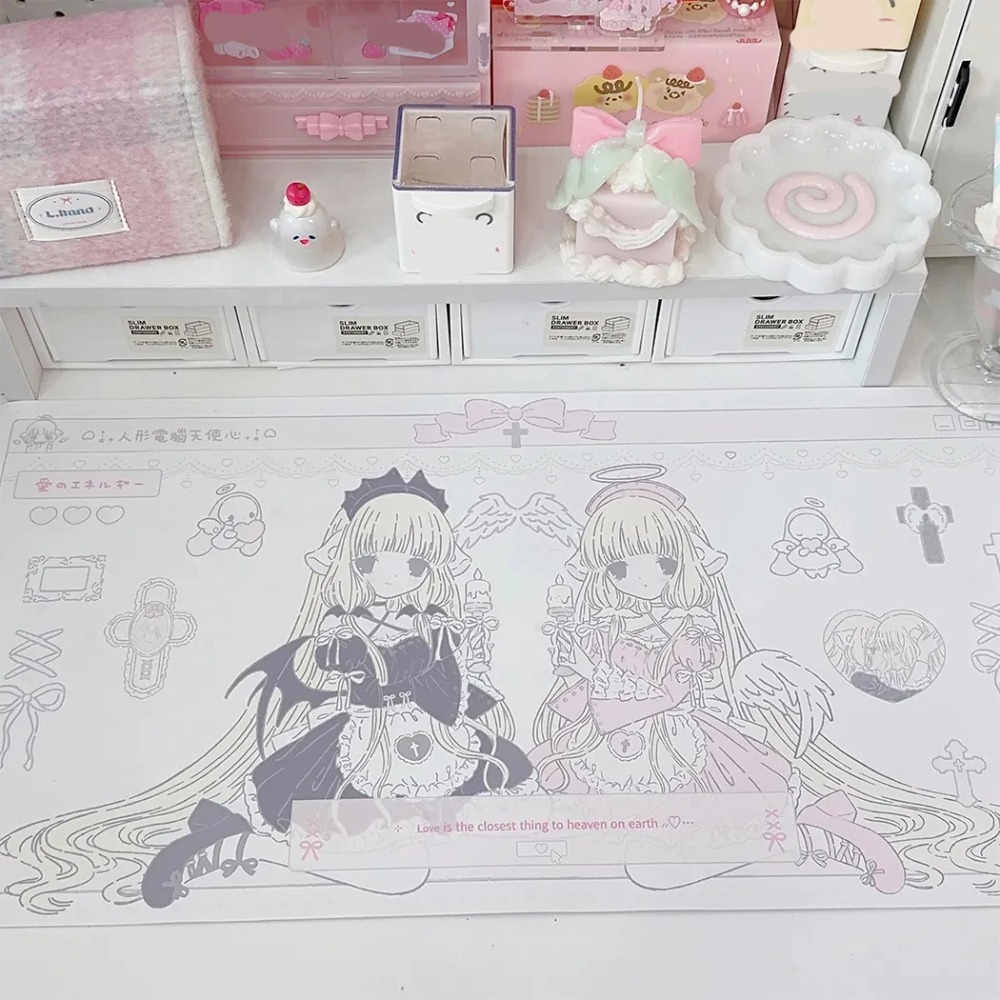 Original Chobits Twins Desk Ma - đánh giá và giá Desk Setup Dorm