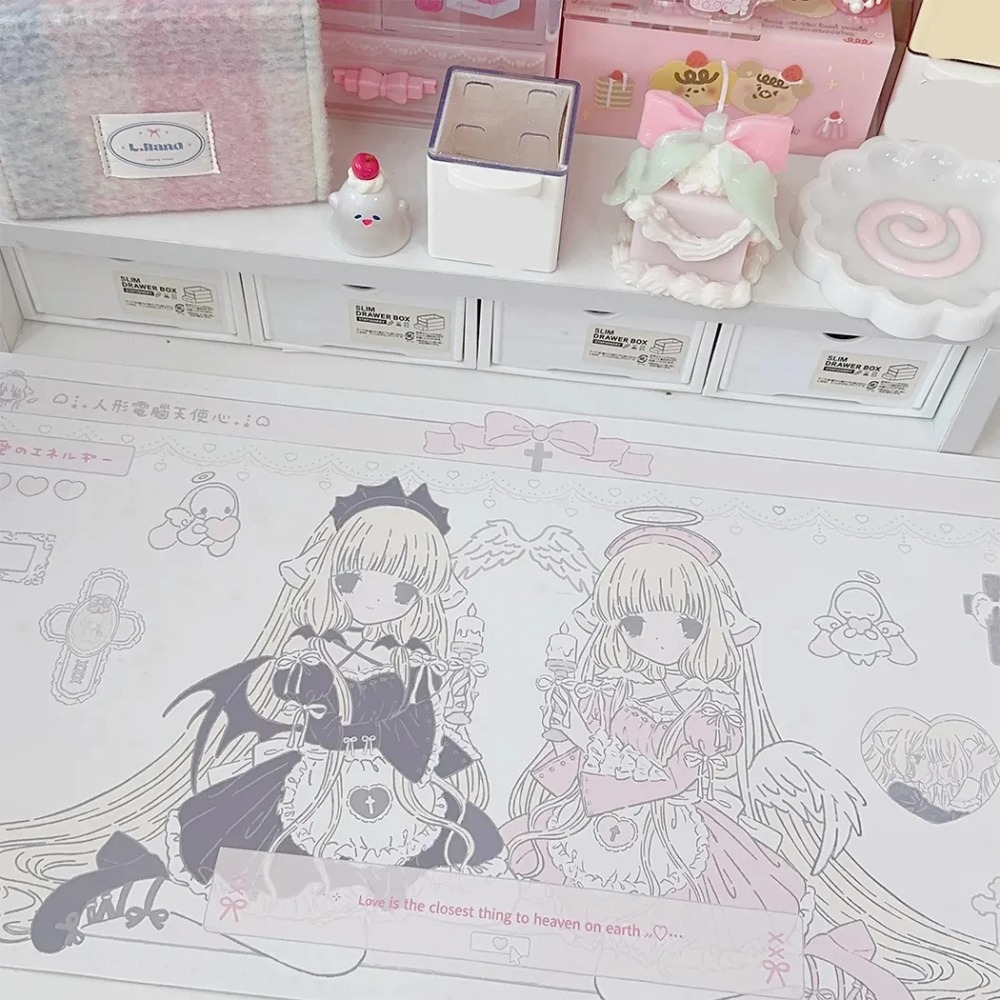 Original Chobits Twins Desk Ma - đánh giá và giá Desk Setup Dorm