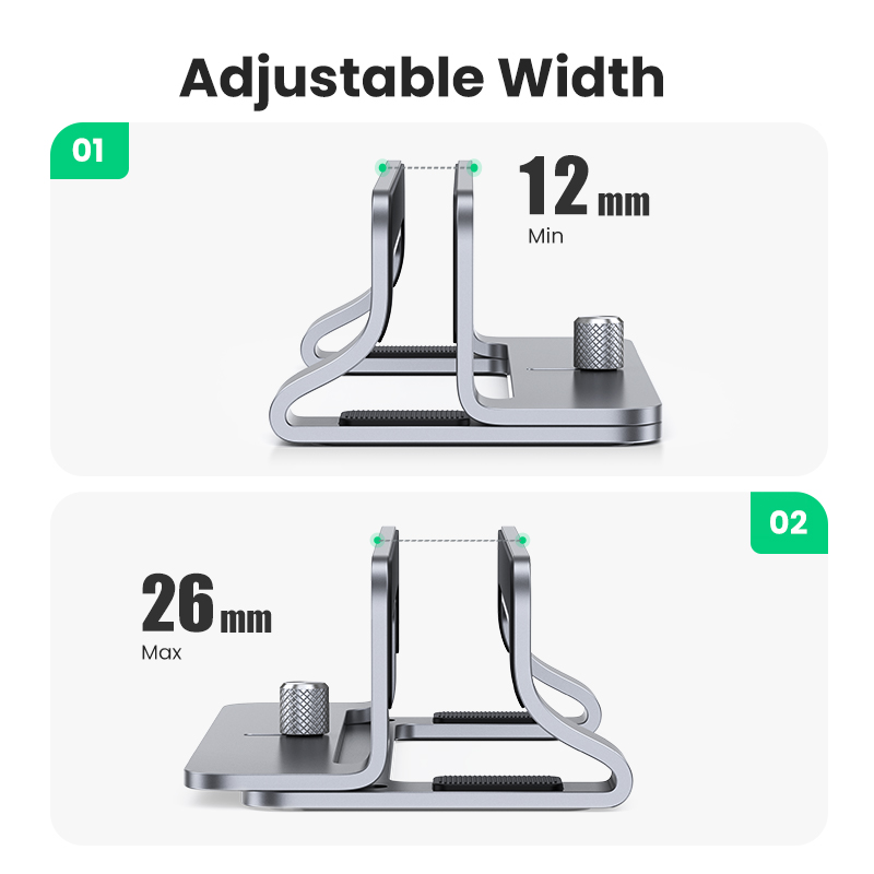 UGREEN Vertical Laptop Stand H - đánh giá và giá Vertical Laptop Stand