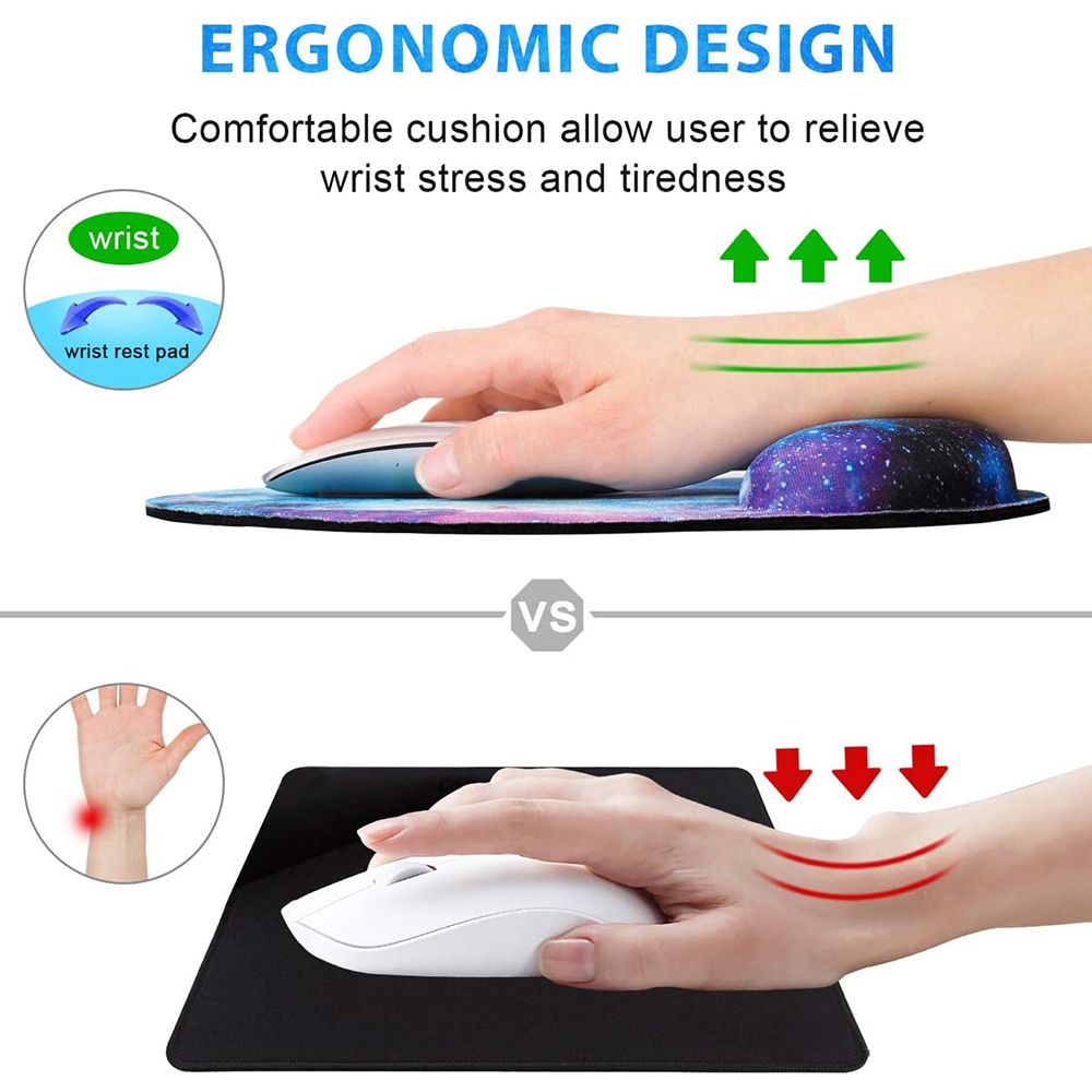 Wrist Rest Mouse Pad Silicone  - đánh giá và giá Desk Setup Notebook