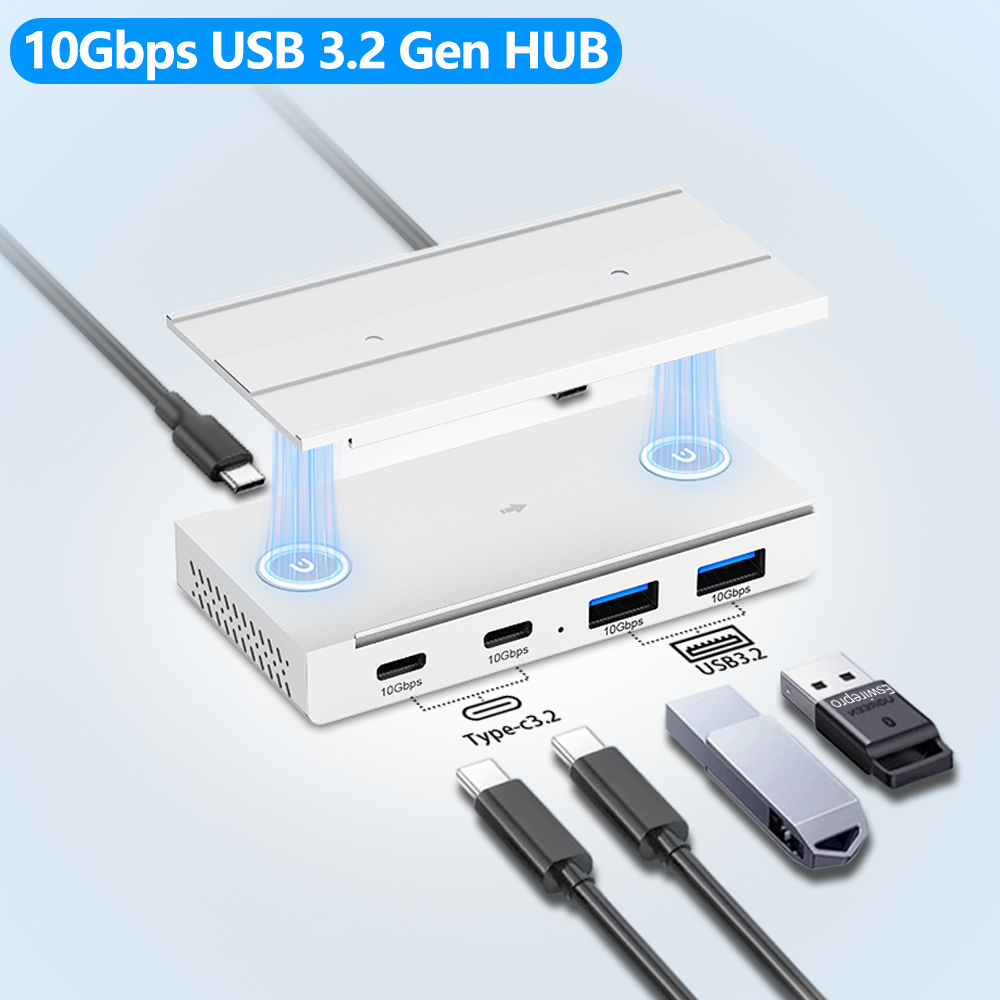 10Gbps USB3.2 Gen2 HUB Desk Ma - đánh giá và giá Desk Setup Hub