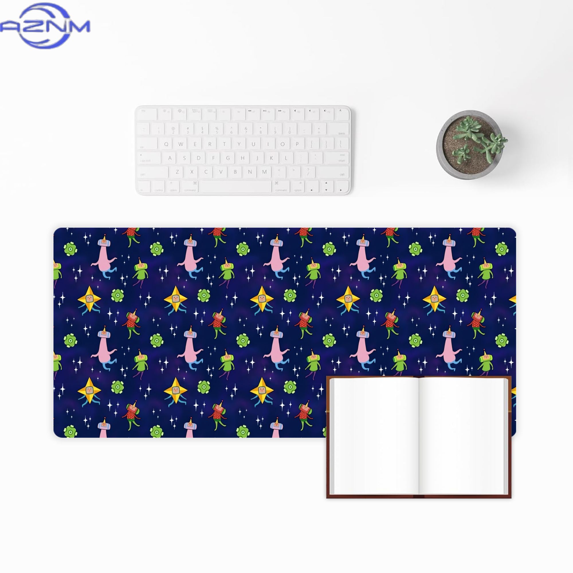 Katamari Space Pattern Large D - đánh giá và giá Desk Setup Streaming