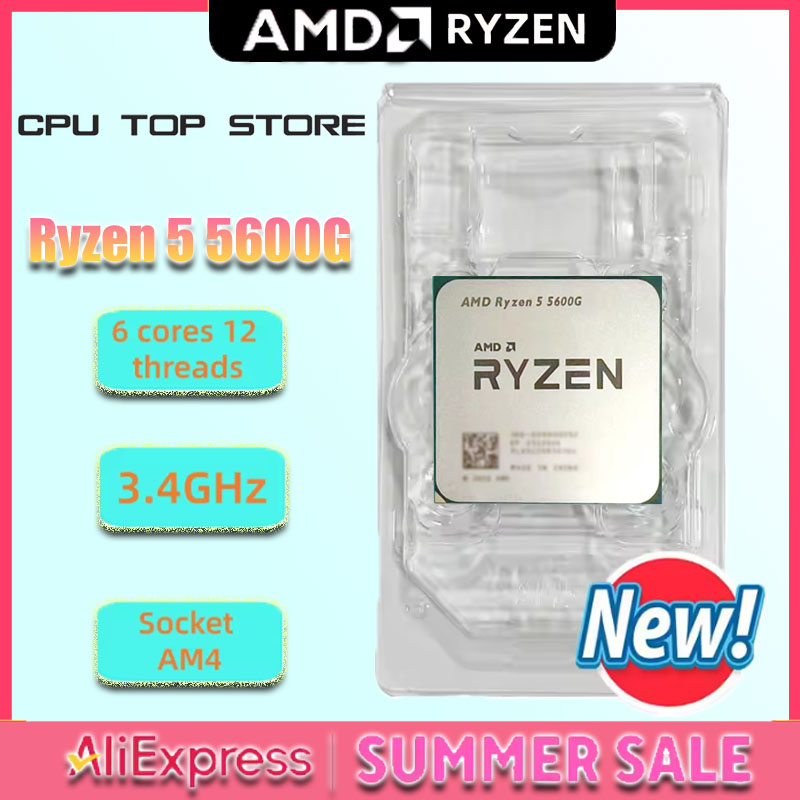 AMD Ryzen 5 5600G 6C/12T 4.4GH - đánh giá và giá Amd Cpu Ryzen 5