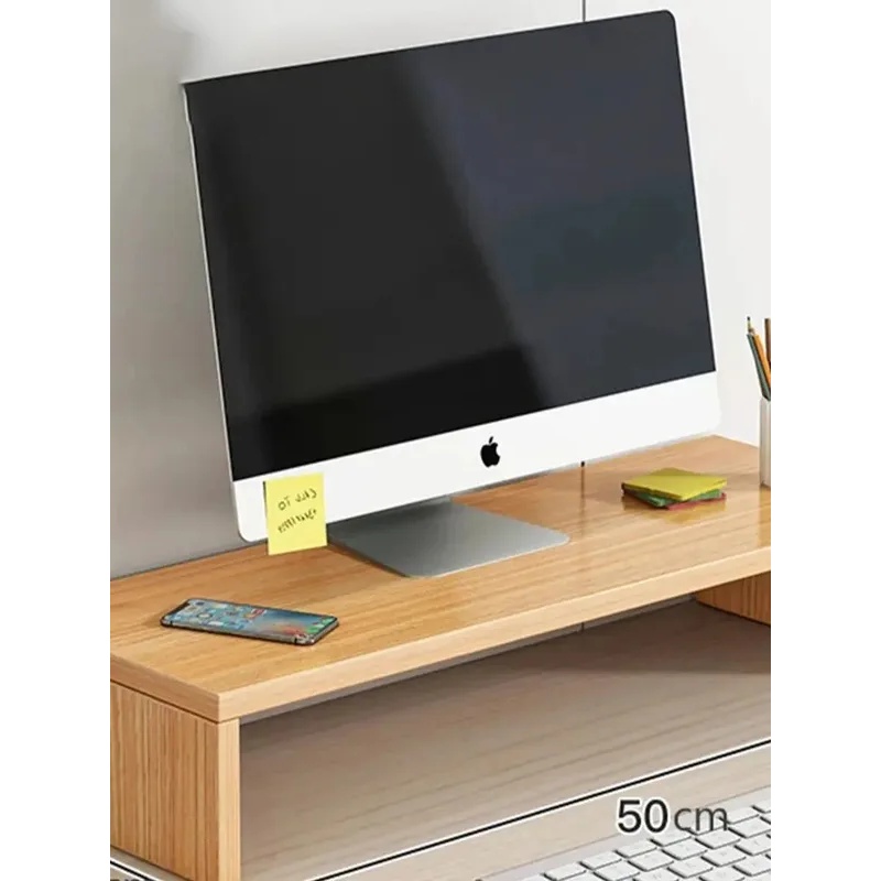 Multifunctional Monitor Riser  - đánh giá và giá Desk Setup Oak