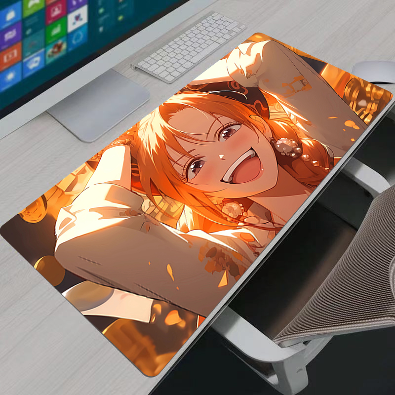 Leather Large Mouse Pad Gamer  - đánh giá và giá Desk Setup Notebook