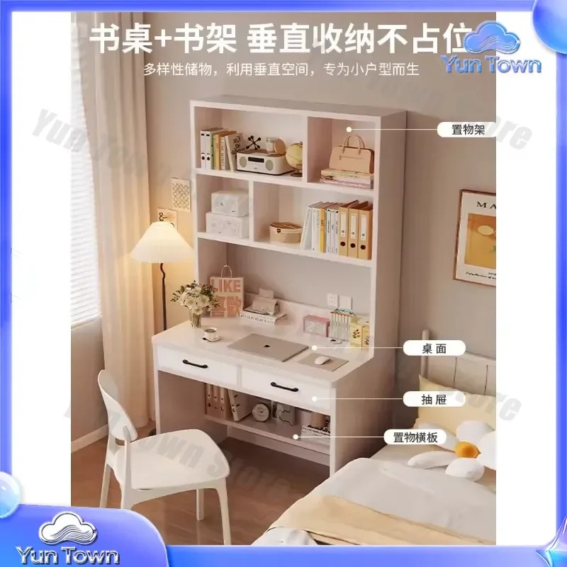 Solid Wood Bookshelf for Stude - đánh giá và giá Desk Setup Dorm
