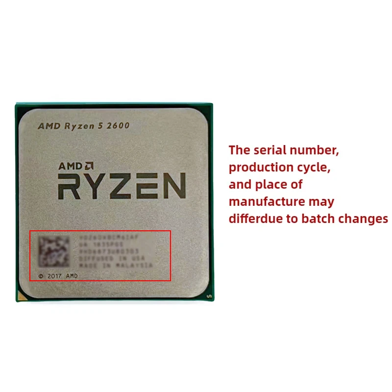 AMD Ryzen 5 2600 Tray CPU 6 Co - đánh giá và giá Amd Cpu Ryzen 5